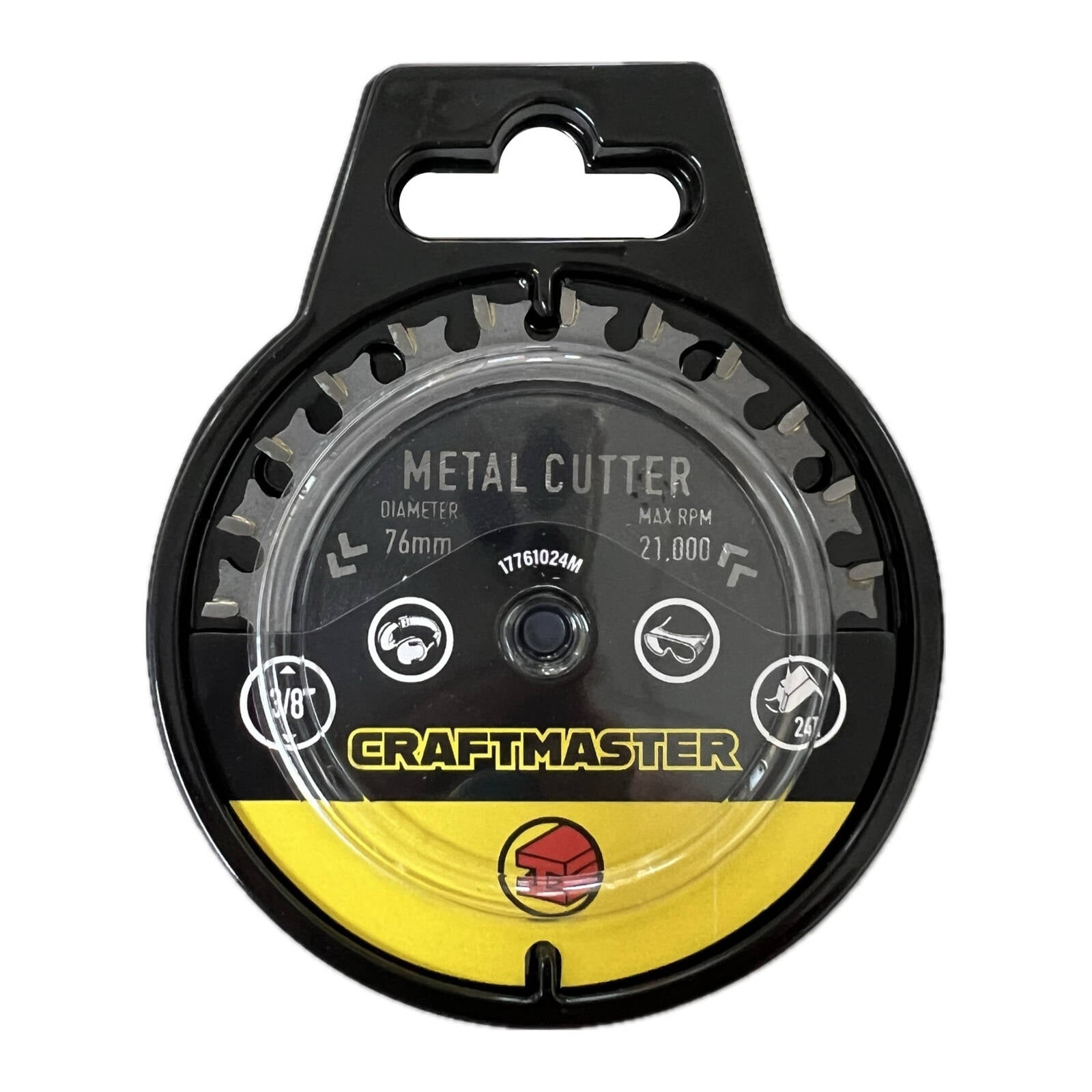 Craftmaster 76mm x 24T Tungsten Carbide Tipped Metal Cutting Blade