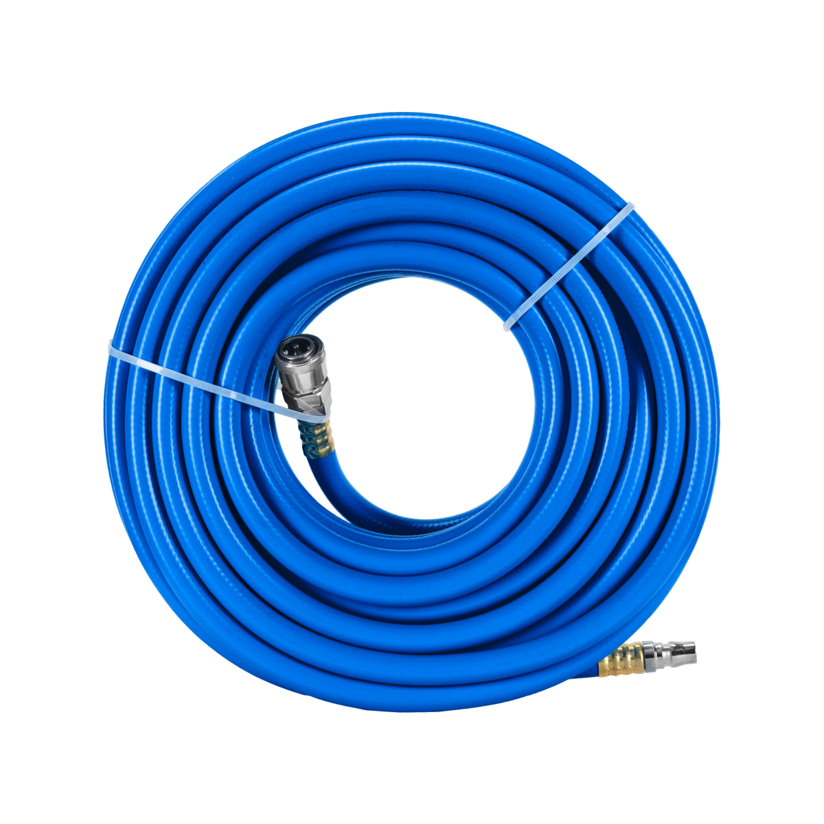PowerFit 20m Braided Air Hose with Nitto Fittings 300 PSI