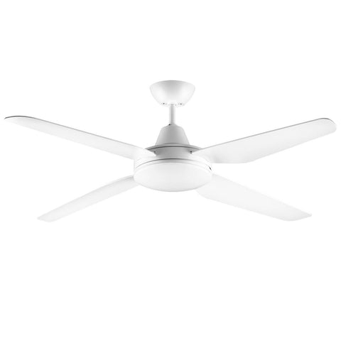 Arlec 130cm White Madrid Grid Connect Smart Ceiling Fan with LED Light DCF4002WHA