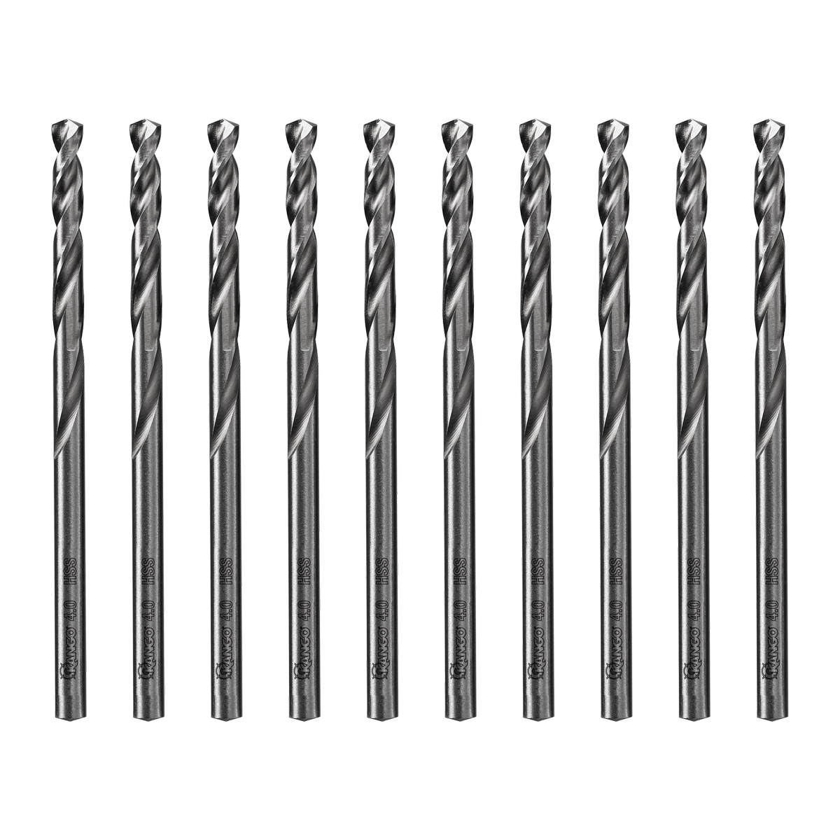 Kango 4mm HSS Drill Bit 10 Pack - Precision Drilling - Durable Design - SuperSaverAU - view 2
