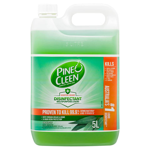 Pine O Cleen 5L Eucalyptus Hospital Grade Multi-Purpose Disinfectant
