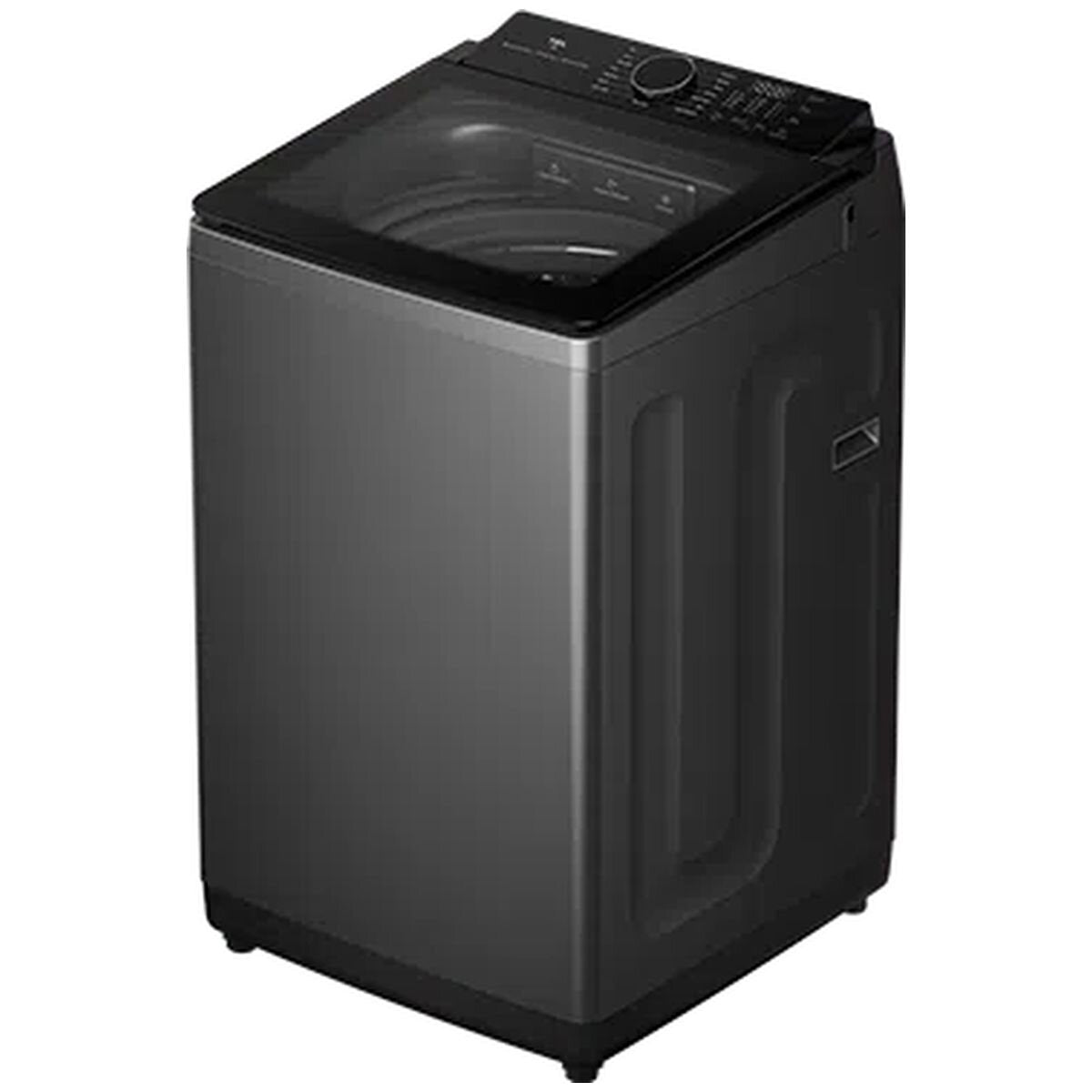 TCL 10kg Top Load Washing Machine - Grey, Direct Drive Motor, Honeycomb Crystal Drum, 15 Programs - WA10P60G