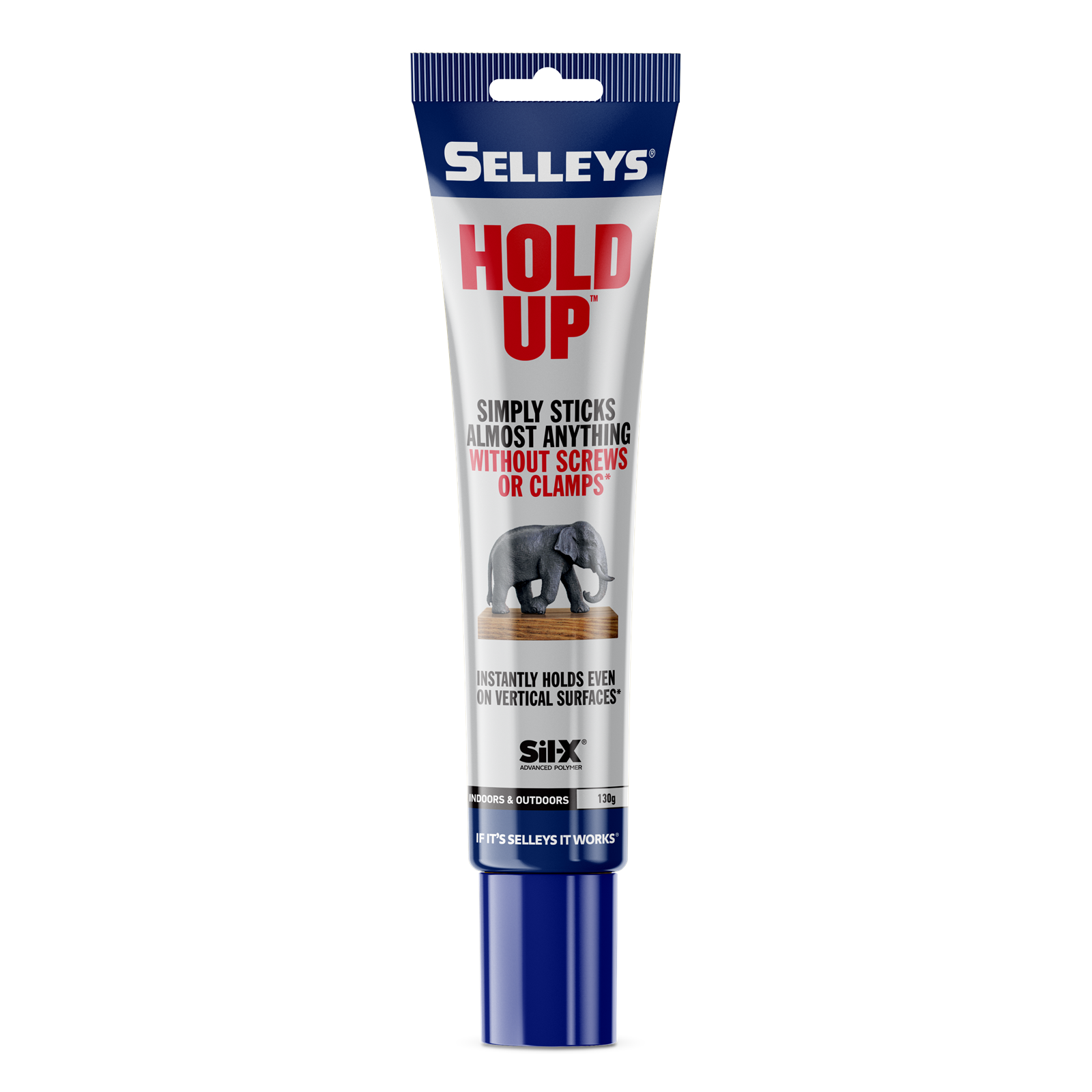 Selleys Hold Up Construction Adhesive - Sil-X Polymer 130g