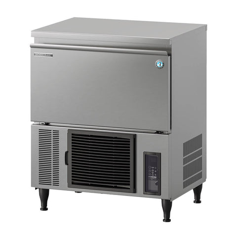 Hoshizaki self-contained cube ice maker with drain pump - up to 38kg/day - stainless steel - IM-45CPE-25-F