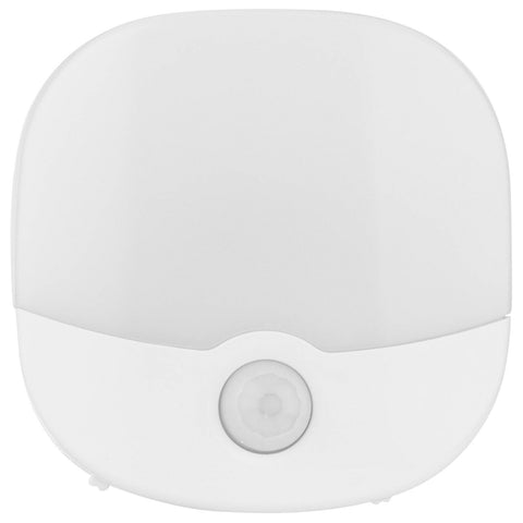 Arlec 67 x 22mm White Rechargeable Motion Sensor Square Night Light - 2 Pack NL4299