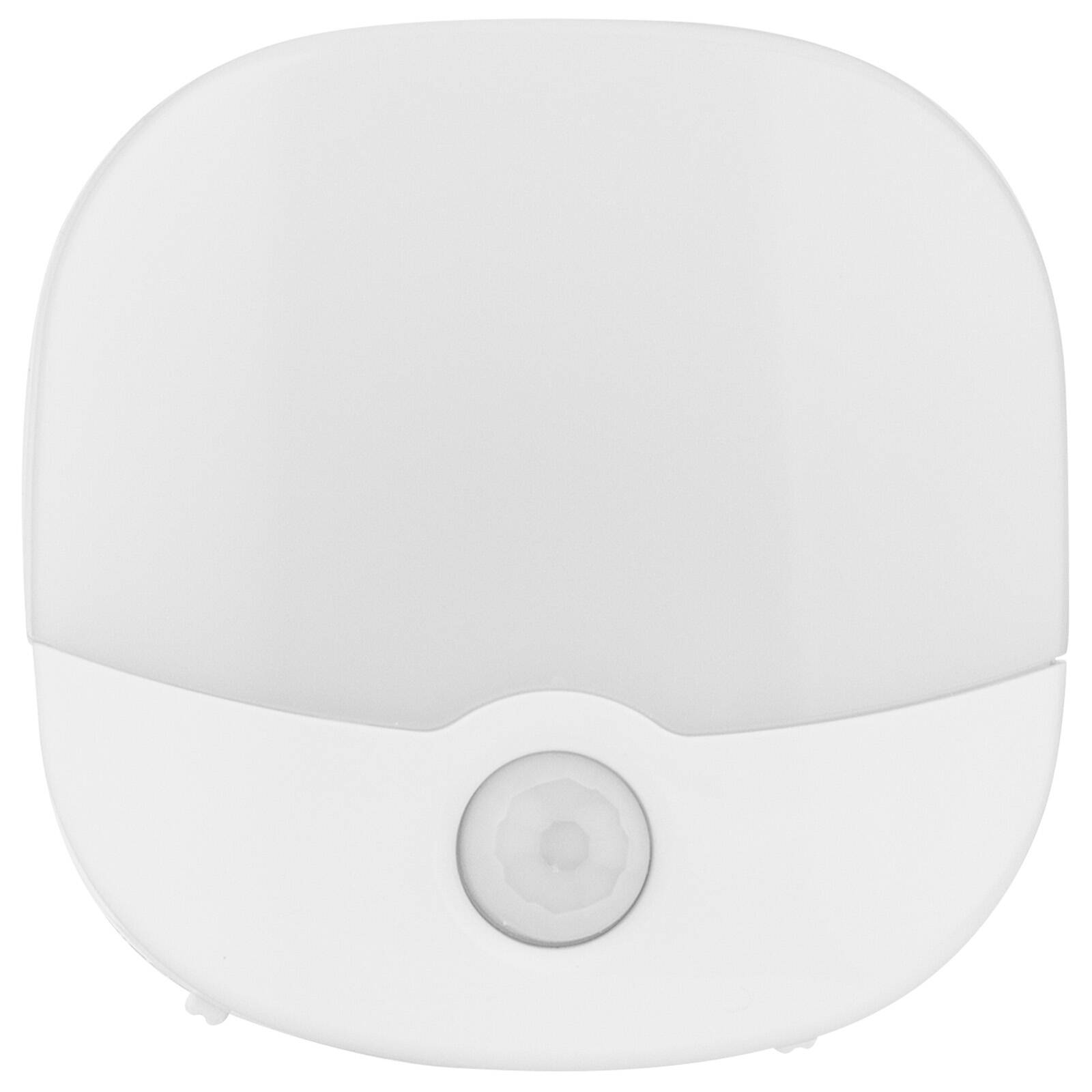 Arlec 67 x 22mm White Rechargeable Motion Sensor Square Night Light - 2 Pack NL4299
