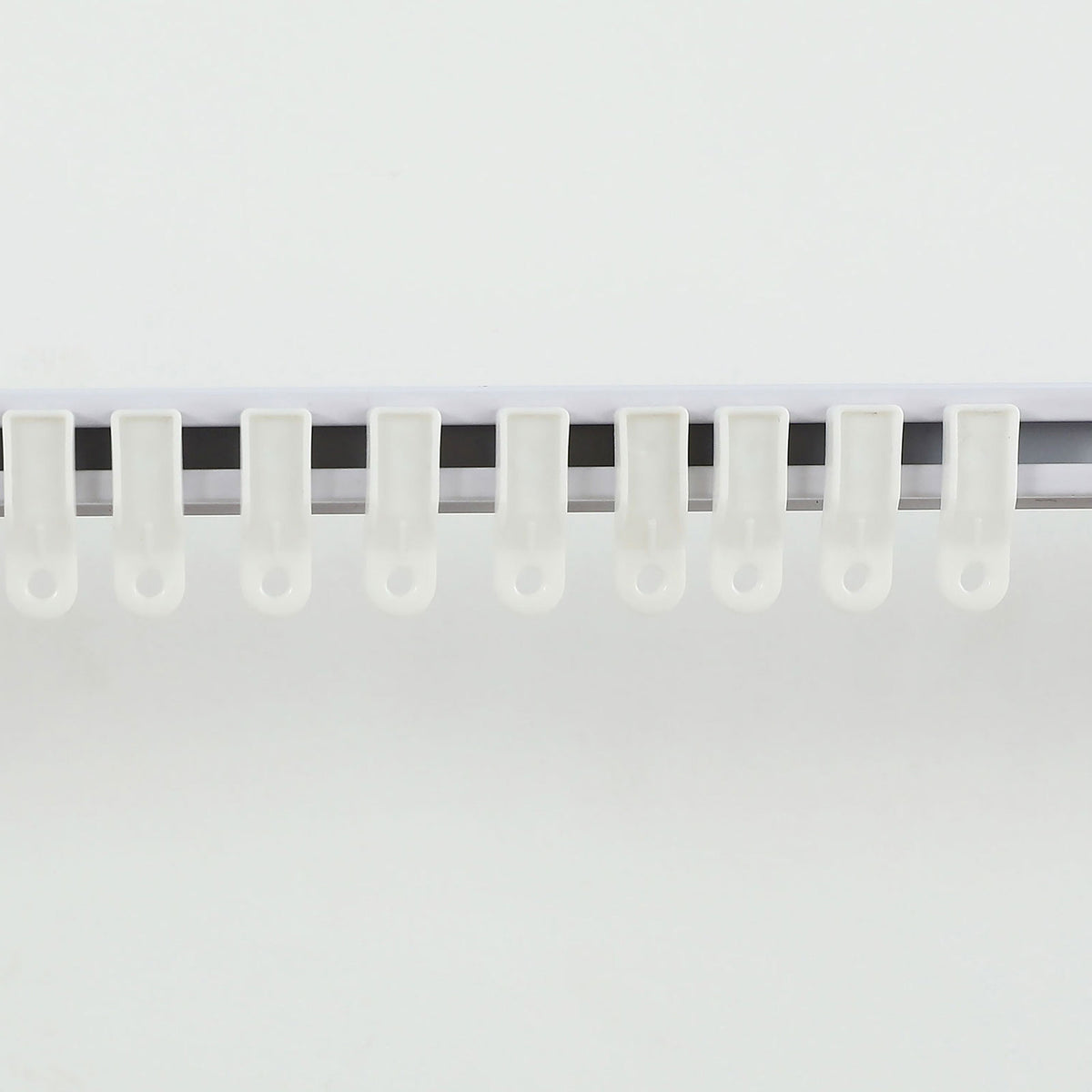 Windoware White Heavy Duty Curtain Track Glider - 10 Pack