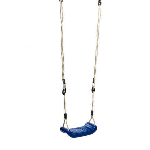 Swing Slide Climb Blue Plastic Swing Seat 430mm PE Plastic