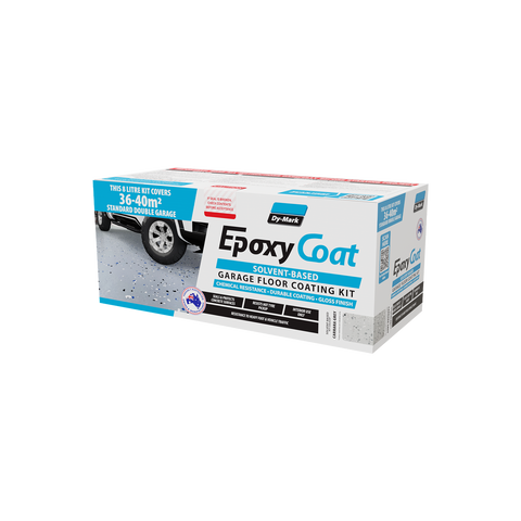 Dy-Mark Garage Floor Epoxy Coat - 8L - Paint - Carrara Grey - Interior Use - SuperSaverAU - view 1
