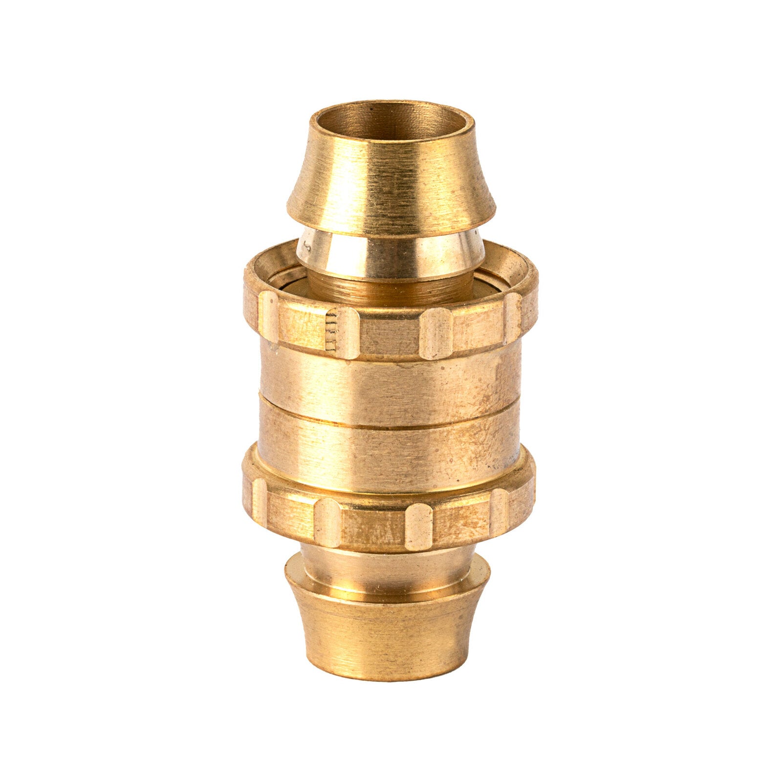 Holman 18mm Brass Barbed Screw On Hose Repairer, Outdoor