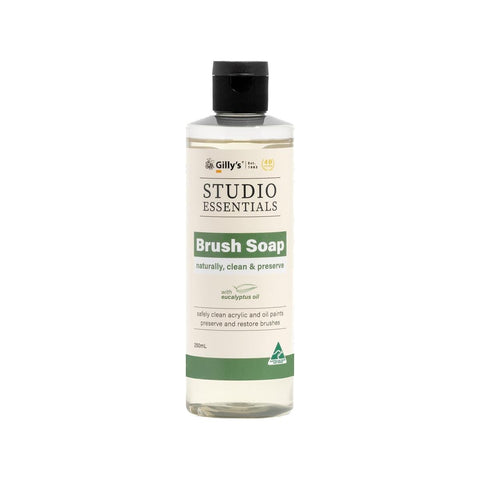 Gilly S Brush Soap - 250ml - Natural Cleaner for Acrylic & Oil Paints - SuperSaverAU - view 1