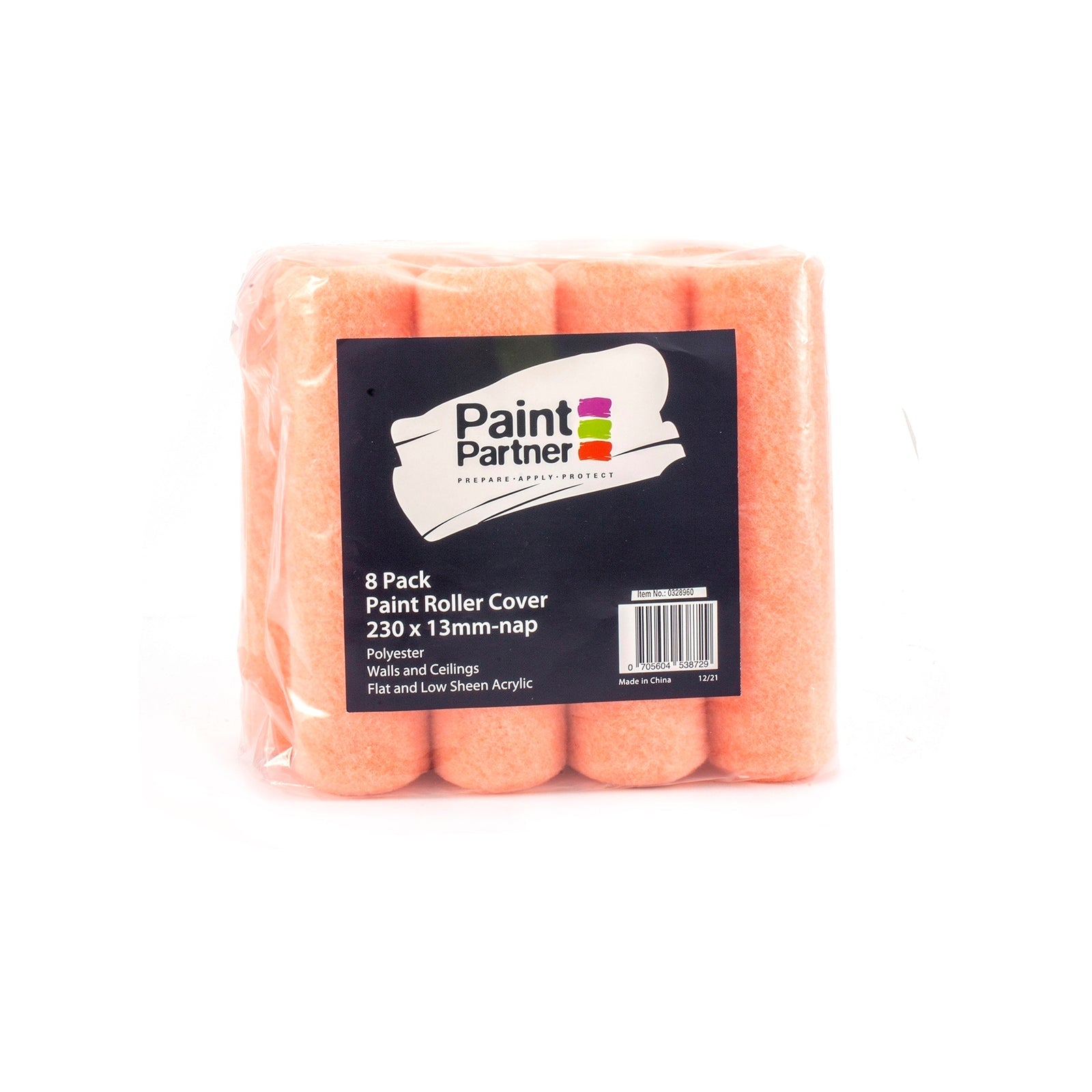 Paint Partner 230mm Paint Roller Cover - 8 Pack - SuperSaverAU - view 1