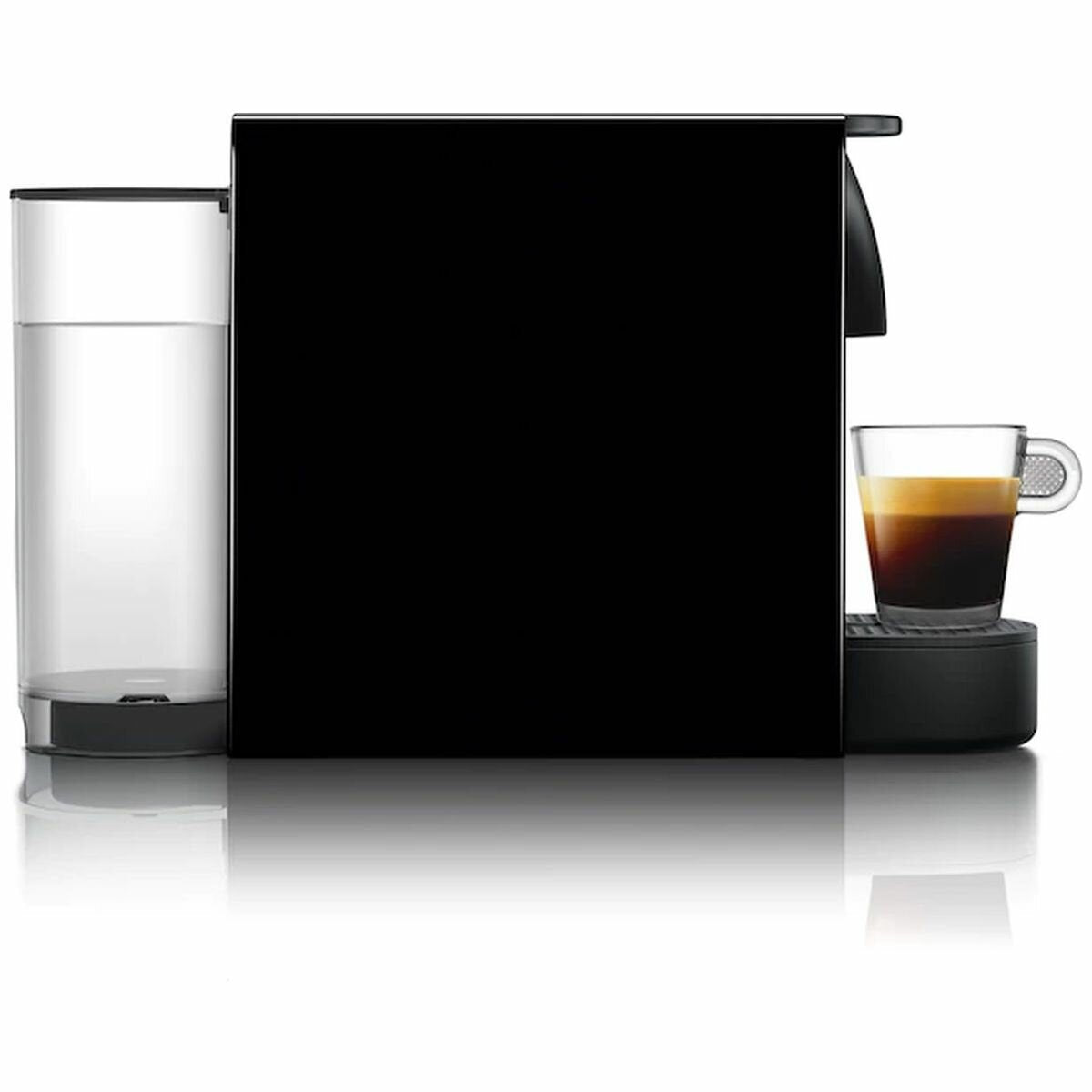 Breville Essenza Mini Bundle Nespresso Coffee Machine - 19 Bar Pump - Black - Aeroccino Included - BEC250BLK