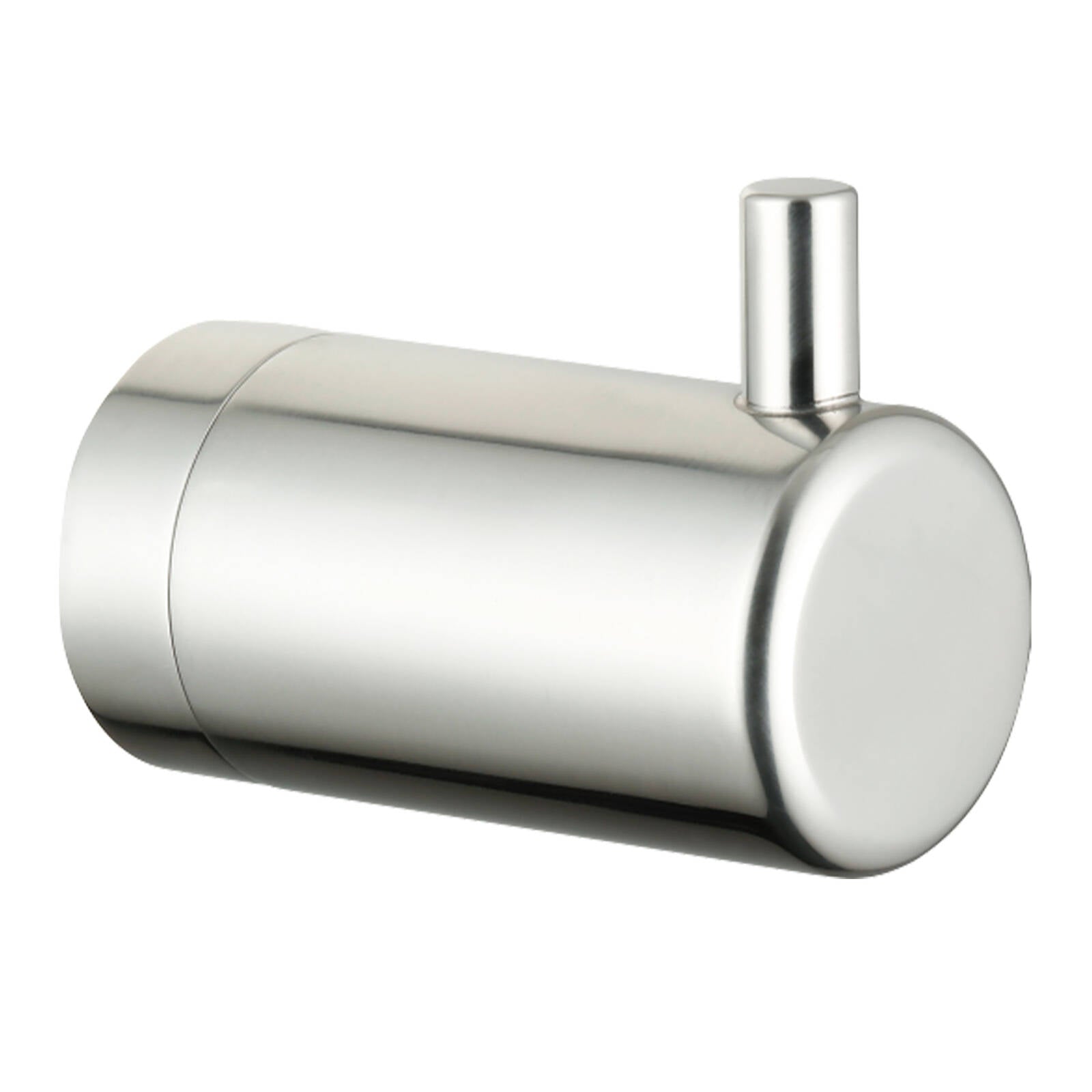 evekare Brushed Nickel Heavy Duty Brass Robe Hook