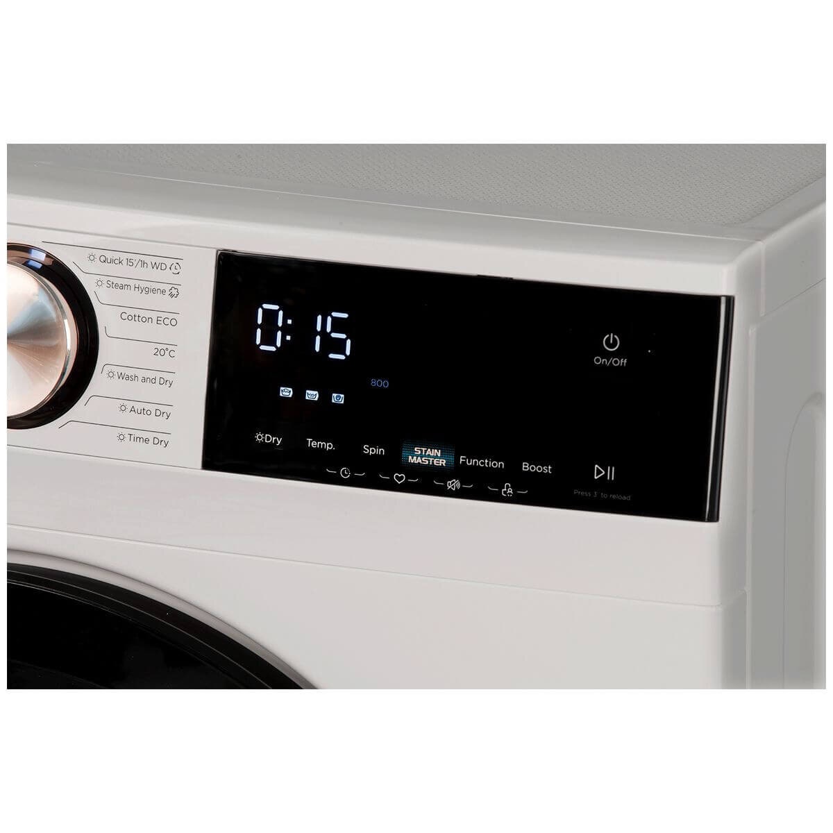 Artusi 8kg/4.5kg Washer Dryer Combo - Gloss White, 14 Programs, Auto Load Sensing - AWD850W