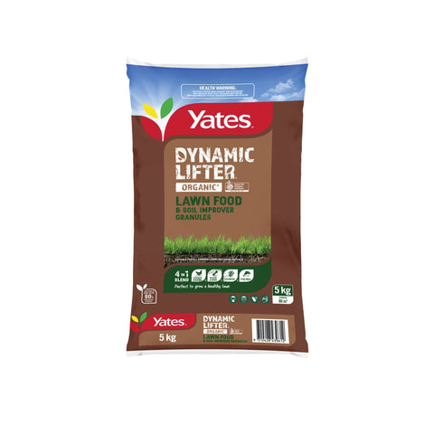 Yates Dynamic Lifter Organic Granulated Lawn Food 5kg