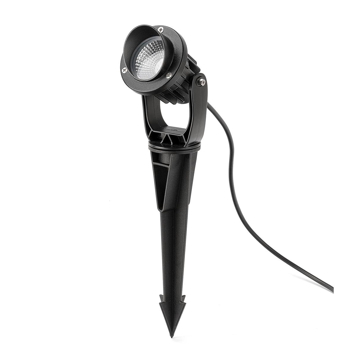 Holman RGB Colour Spotlight - 75mm - Matte Black - Waterproof - Dimmable - SuperSaverAU - view 1