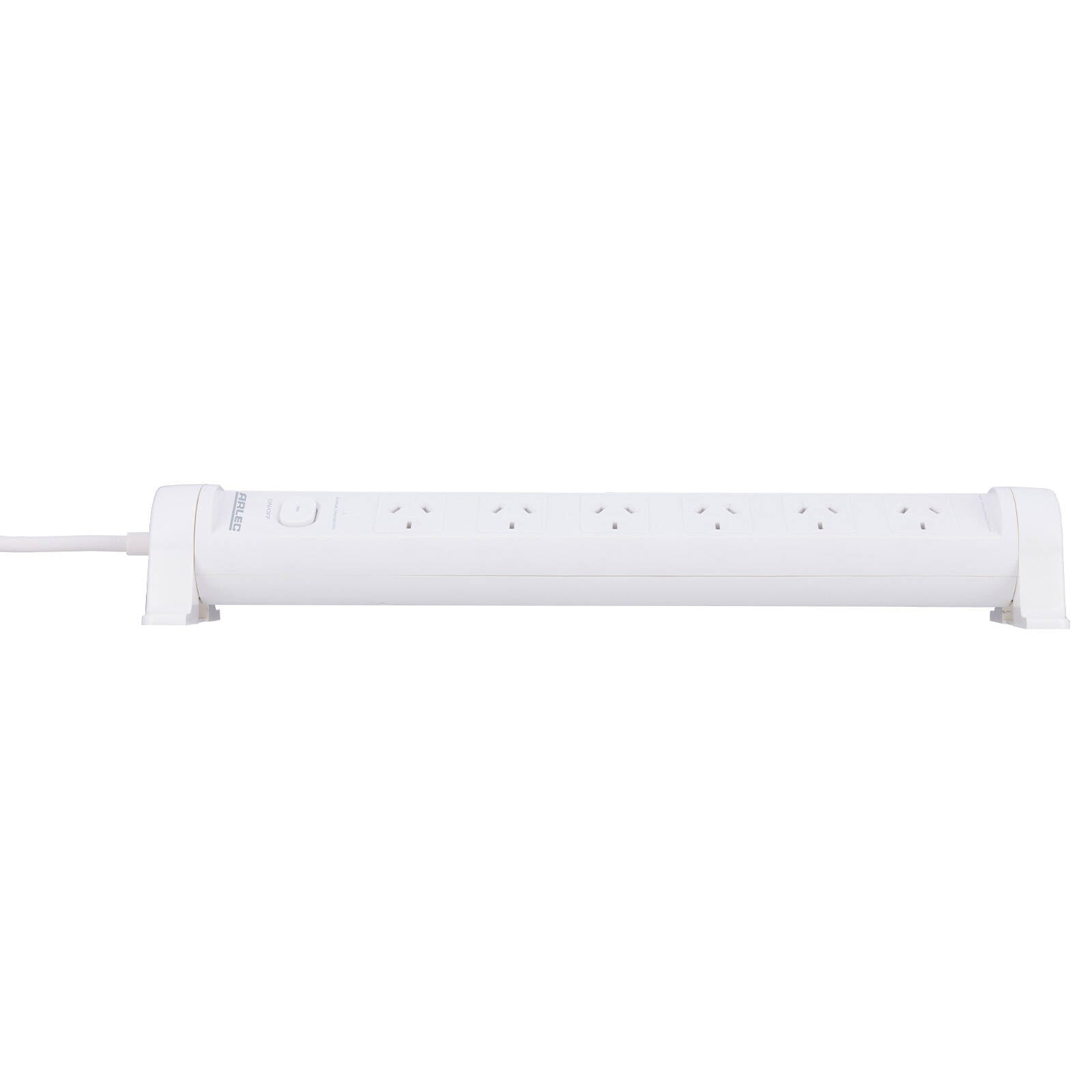 Arlec 6 Outlet Rotatable Powerboard with Surge Protection 190J PB6RT