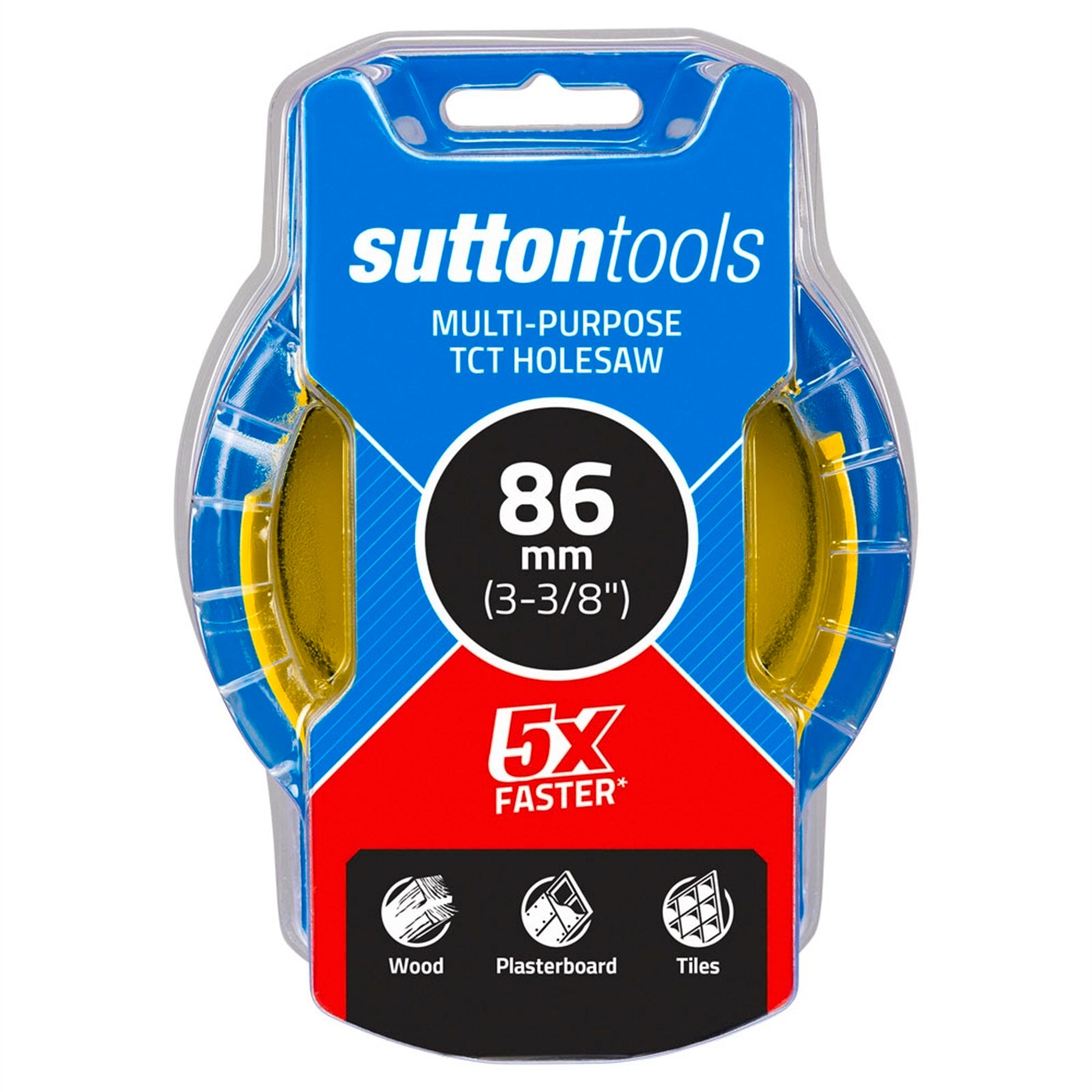 Sutton Tools 86mm TCT Multi-Purpose Seamless Holesaw