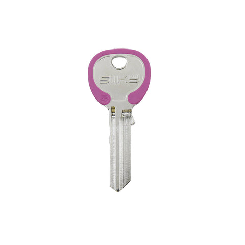 EHI LW4 Purple Specialty Silky Key Blank Nickel Plated Brass