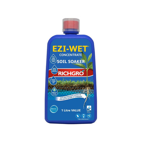 Richgro Ezi Wet Concentrate Soil Soaker - 1L Liquid - Aquatic Safe - SuperSaverAU - view 1