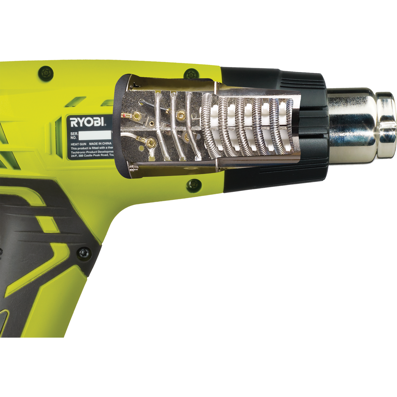 Ryobi 2000W Corded Heat Gun, Dual Temperature 60-600 Degrees, EHG2000