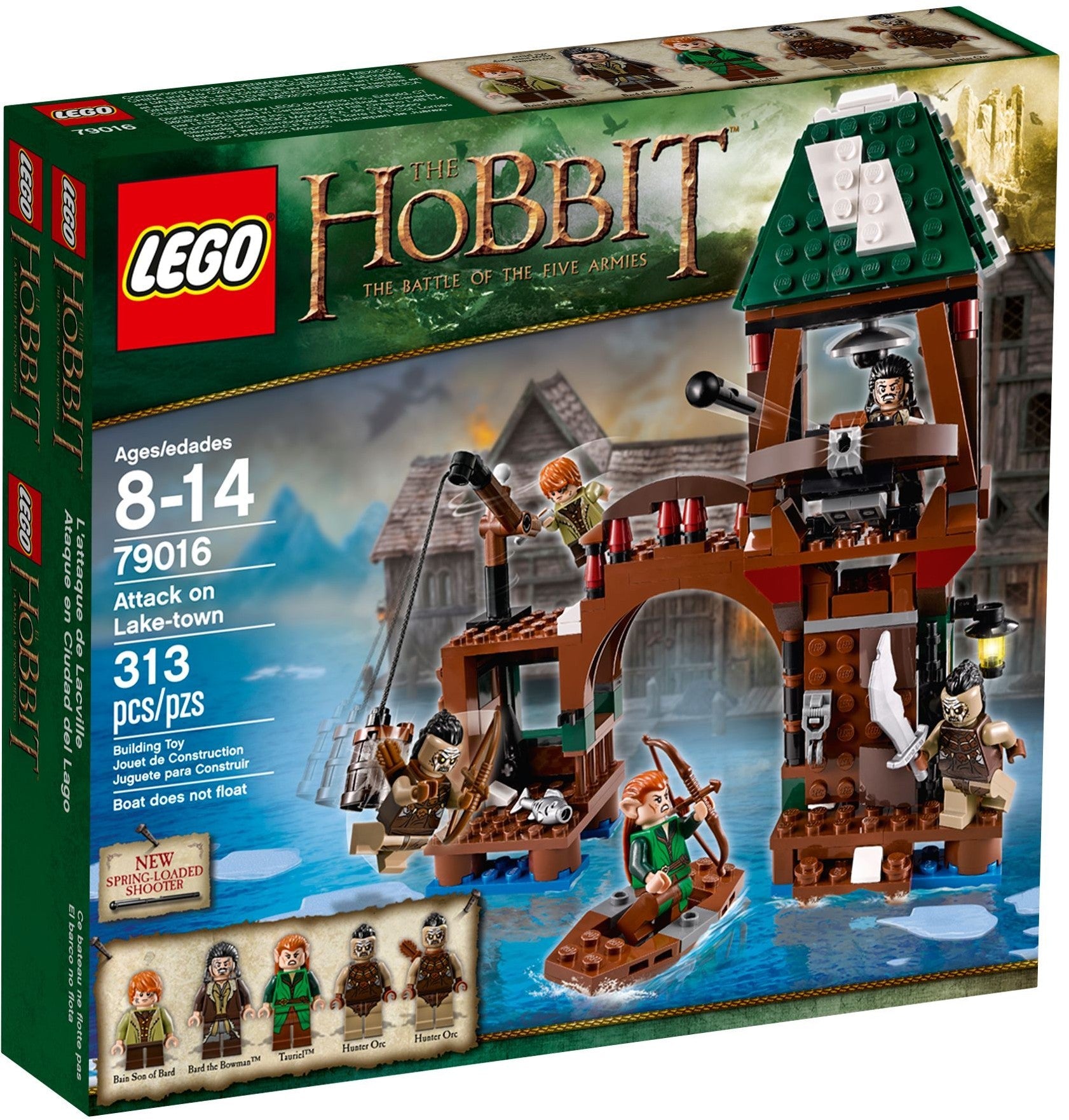 LEGO 79016 Lake-town Chase: Tauriel & Bard vs. Orcs - SuperSaverAU - view 1