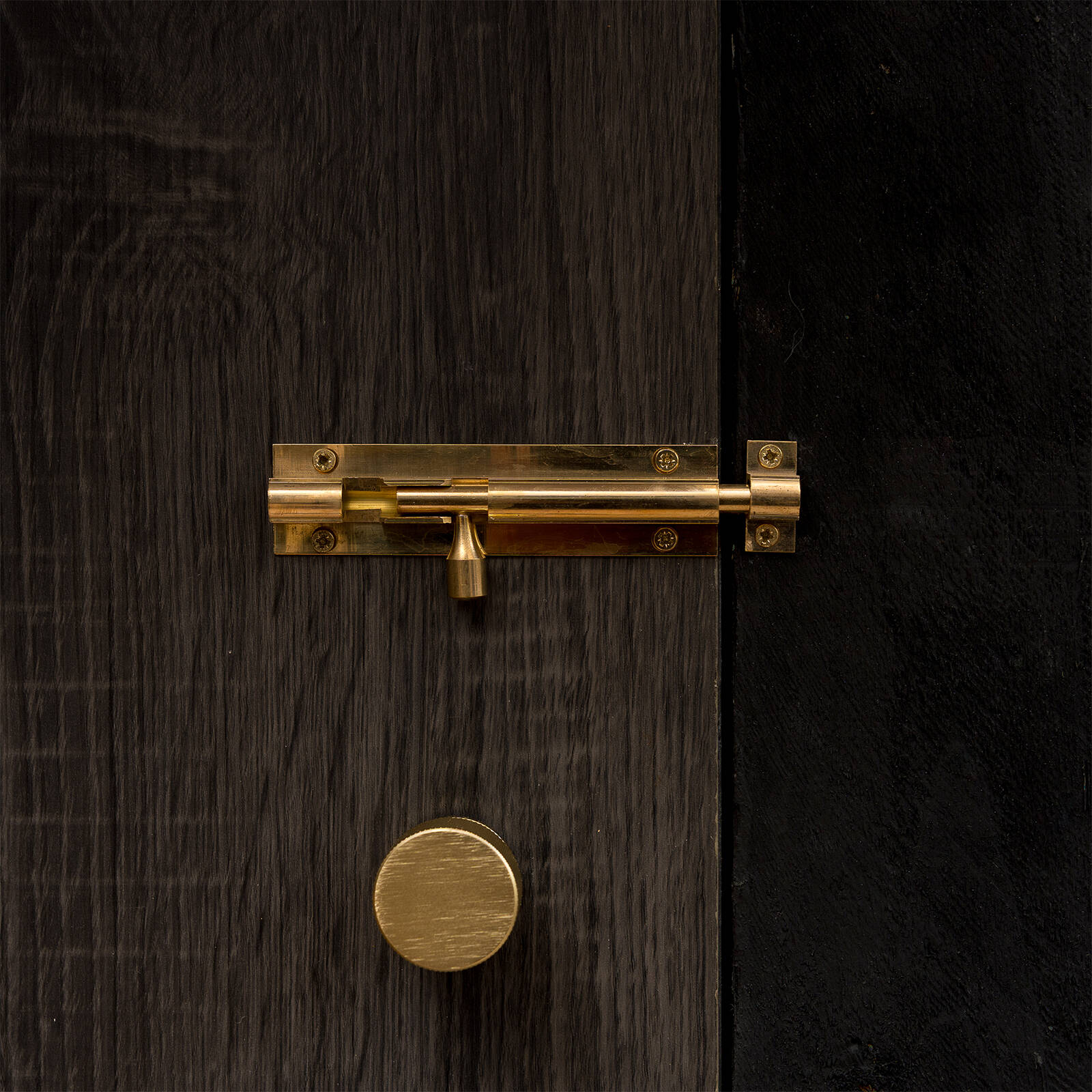 Taskmaster 100mm Polished Brass Barrel Bolt