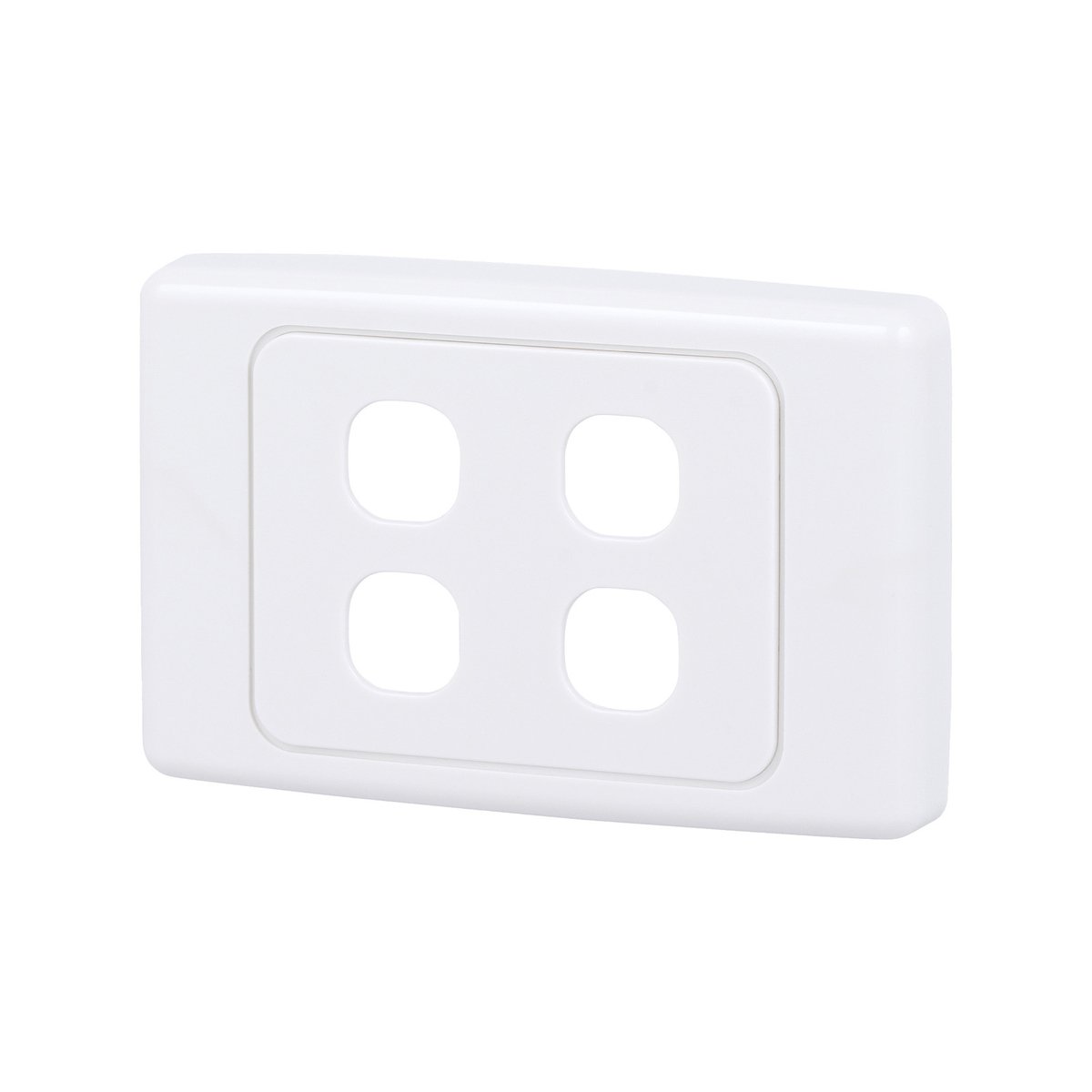 Deta 4 Aperture Grid Plate - 75mm Plastic - Durable Indoor Use - SuperSaverAU - view 1
