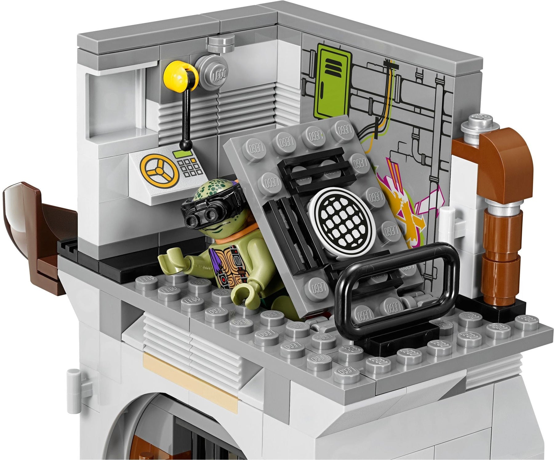 LEGO 79117 Teenage Mutant Ninja Turtles Lair Invasion - SuperSaverAU - view 7