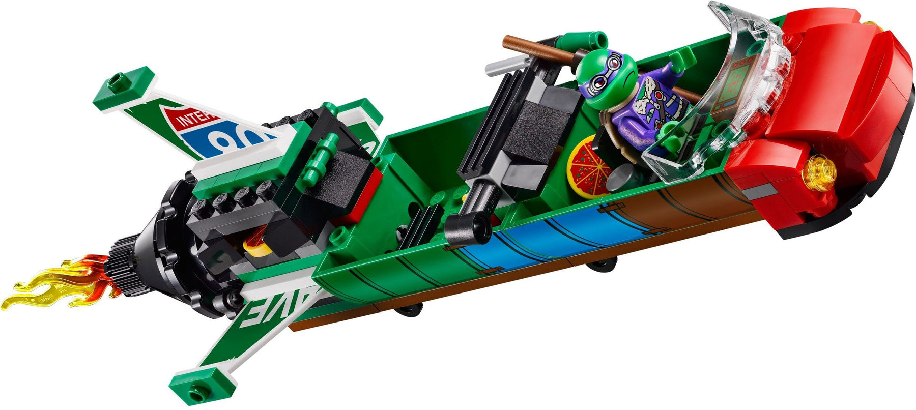 LEGO 79120 T-Rawket Sky Strike: Donatello, Michelangelo vs. Kraang - SuperSaverAU - view 2