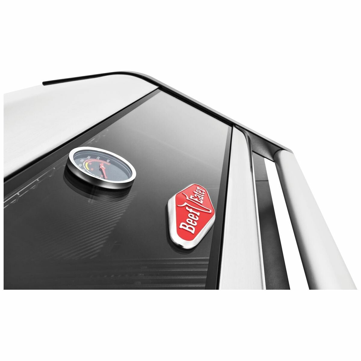 Beefeater 1600 Series 4 Burner LPG BBQ - Stainless Steel Trolley, Side Burner, Quartz Ignition - BMG1641SA