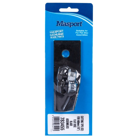 Masport Lawnkeeper 18" 460mm Mower Blade and Bolt Set 783455