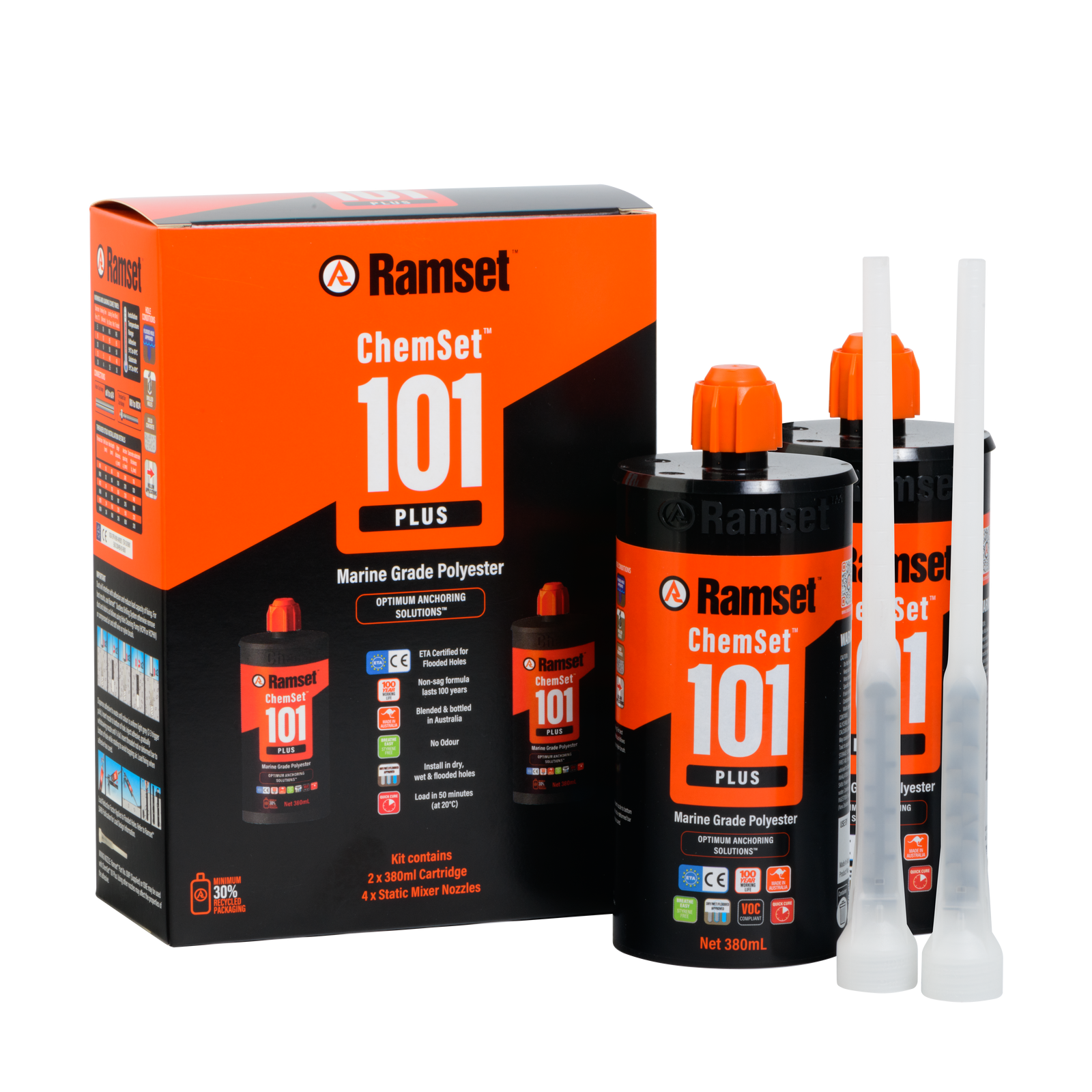 Ramset ChemSet 101 Polyester Chemical Anchoring Injection Kit