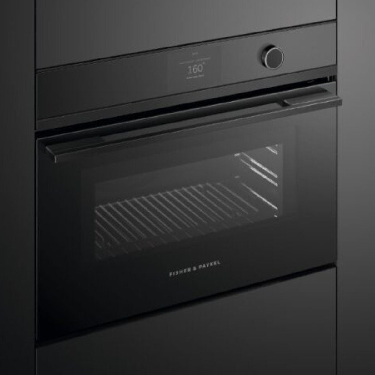 Fisher & Paykel Series 9 60cm Combi-Microwave Oven 49L - 22 Functions - WiFi - Air Fry - OM60NDTDB1