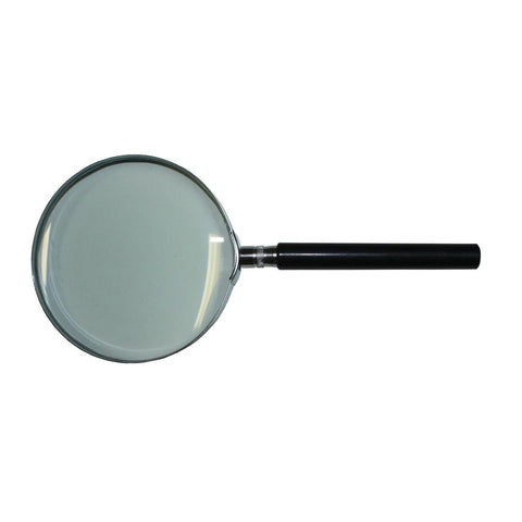 Craftright Magnifying Glass - 100mm - Glass - Chrome Plated - SuperSaverAU - view 1