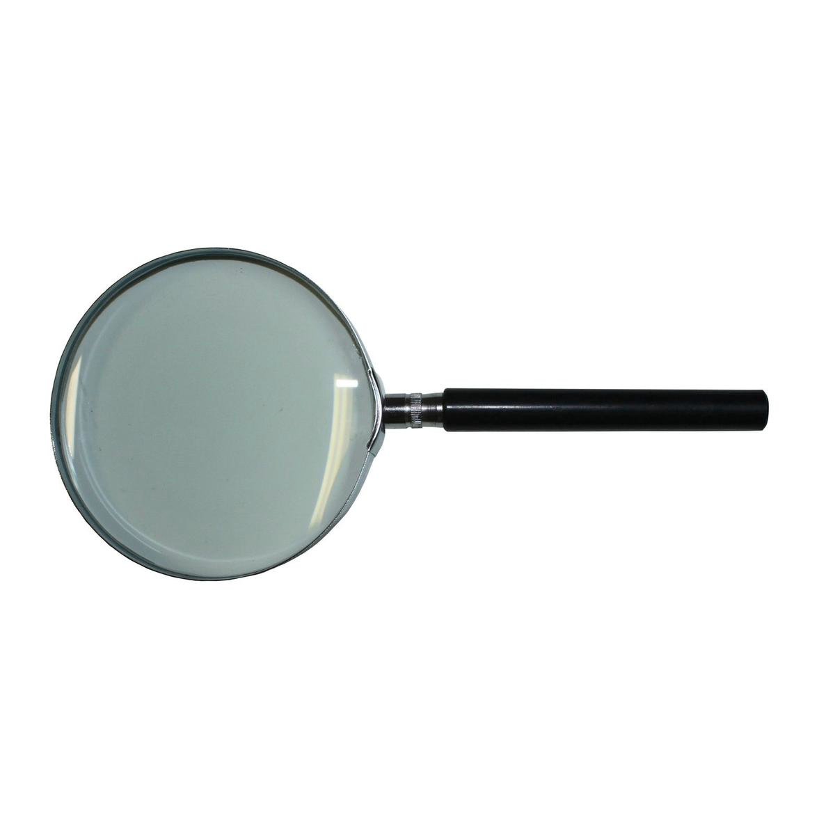 Craftright 100mm Magnifying Glass, Black Handle