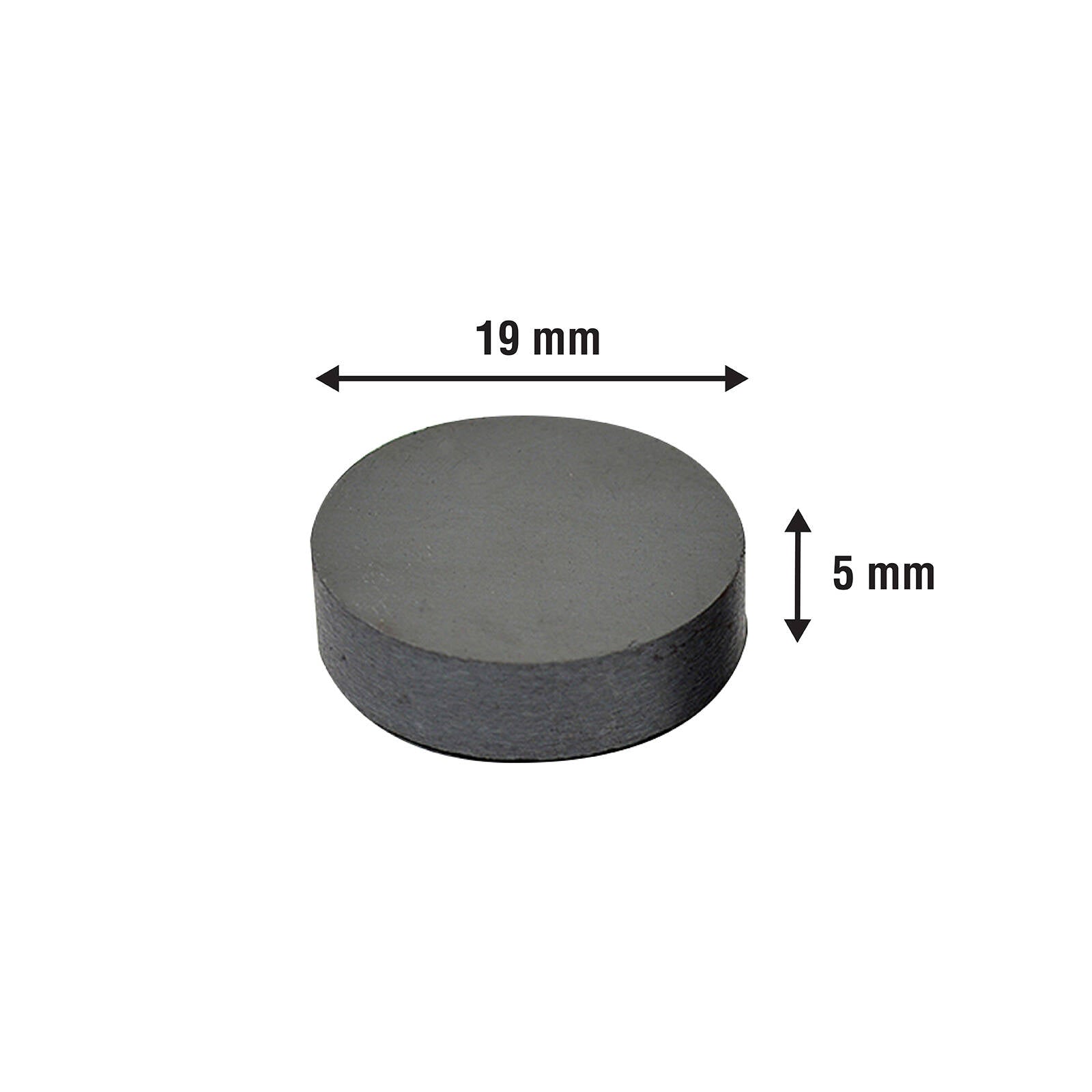 Everhang 18mm Ceramic Disc Magnet 8 Pack Ferrite Round