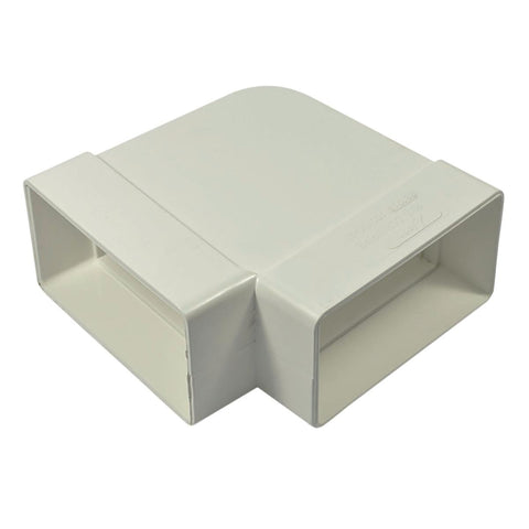 Icon PVC Square Reverse 95 Elbow - 140mm - Durable PVC - Easy Installation - SuperSaverAU - view 1