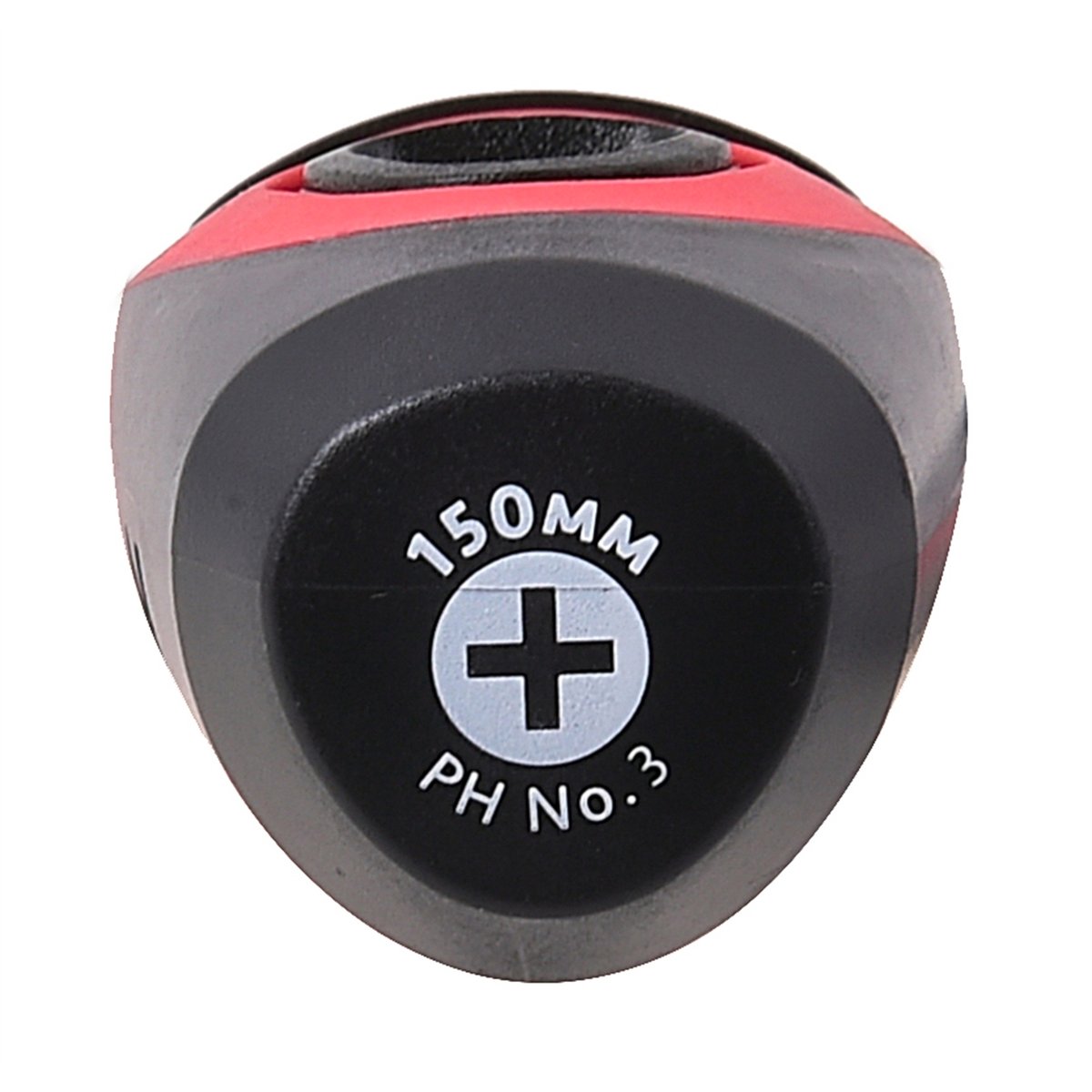 Trojan 150mm No 3 Phillips Screwdriver - Red and Black - Magnetic Tip - SuperSaverAU - view 4