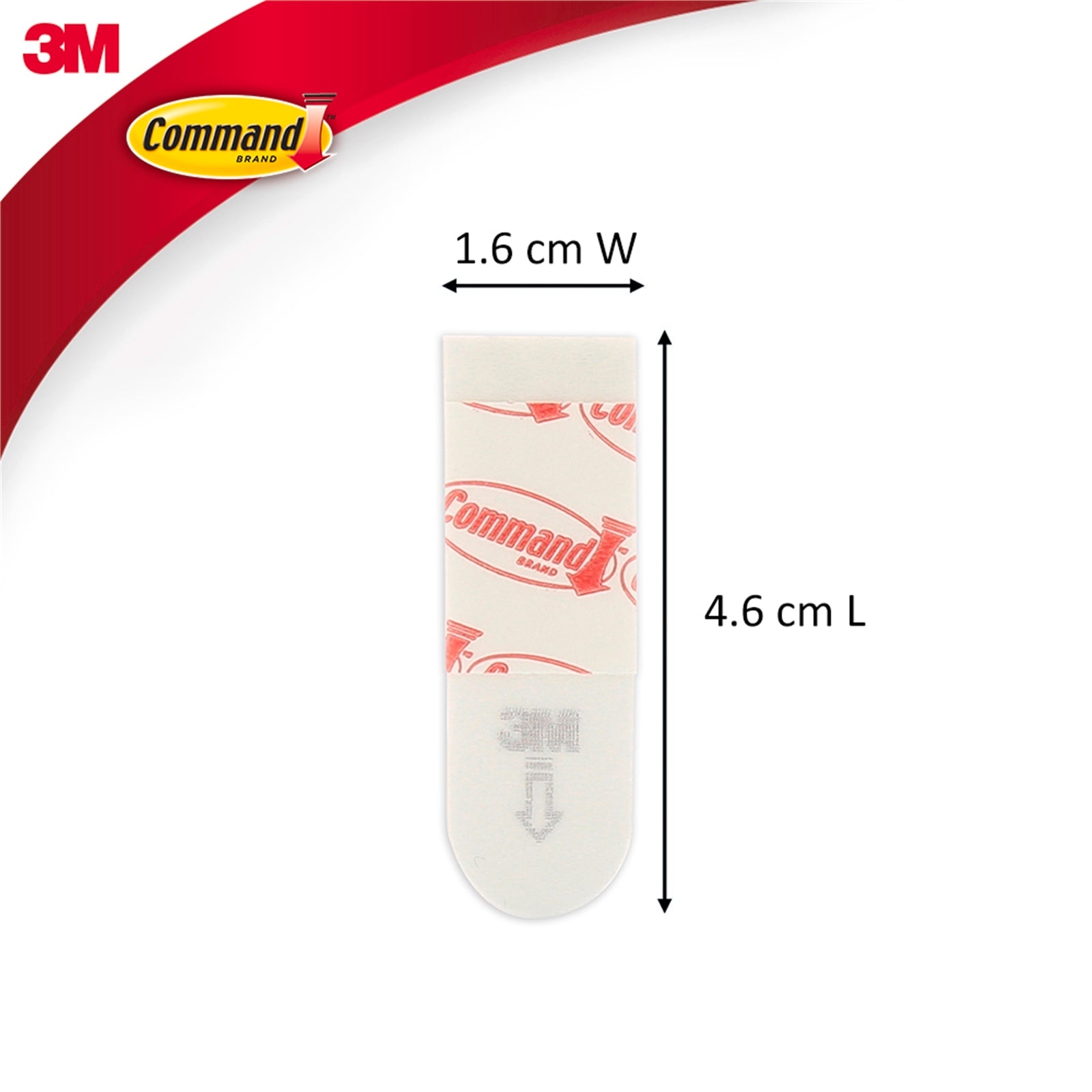 Command White Adhesive Poster Strips, 12 Pack
