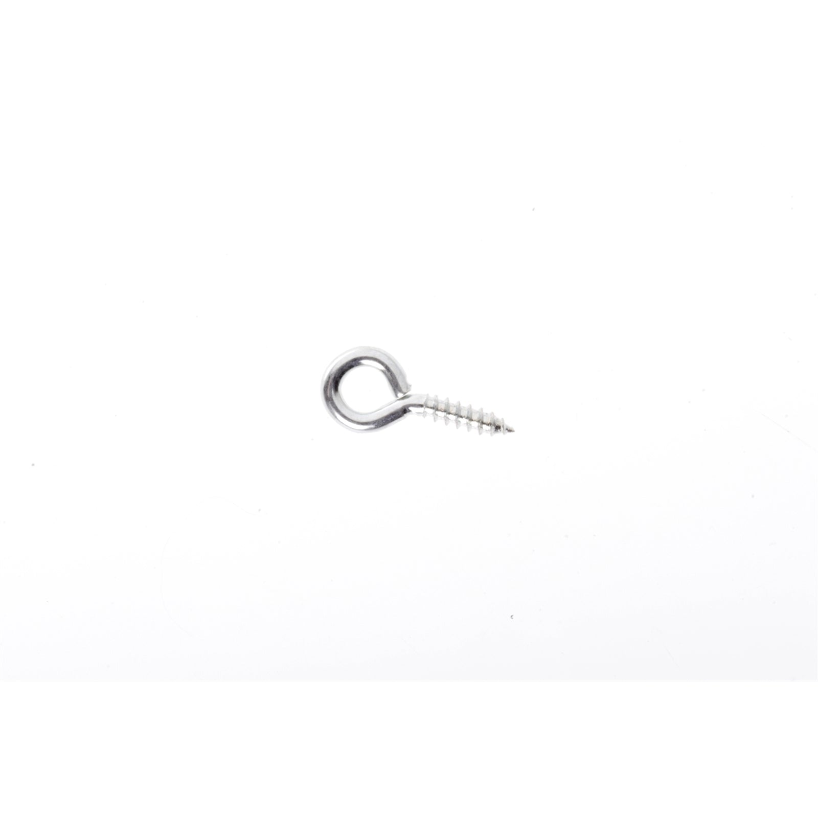 Everhang 8mm Zinc Plated Steel Screw Eye Hook - 25 Pack