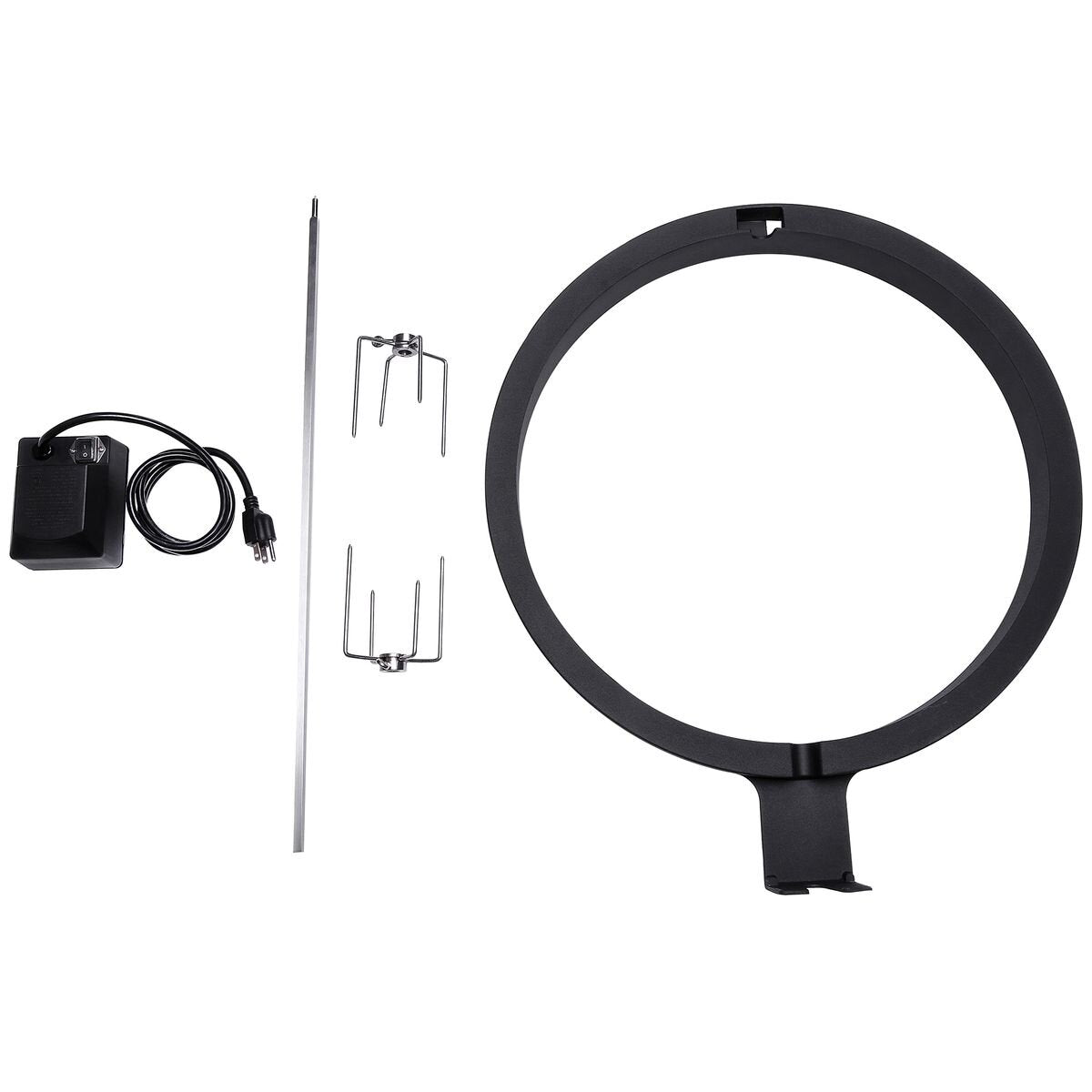 Kamado Joe JoeTisserie rotisserie for Classic Joe - 240V (AU), stainless steel ring, black - KJ-TISSERIEAU