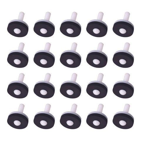 Kinetic 12mm Nylon Tap Valve 20 Pack - Drip-Free - Easy Install - Black - SuperSaverAU - view 1
