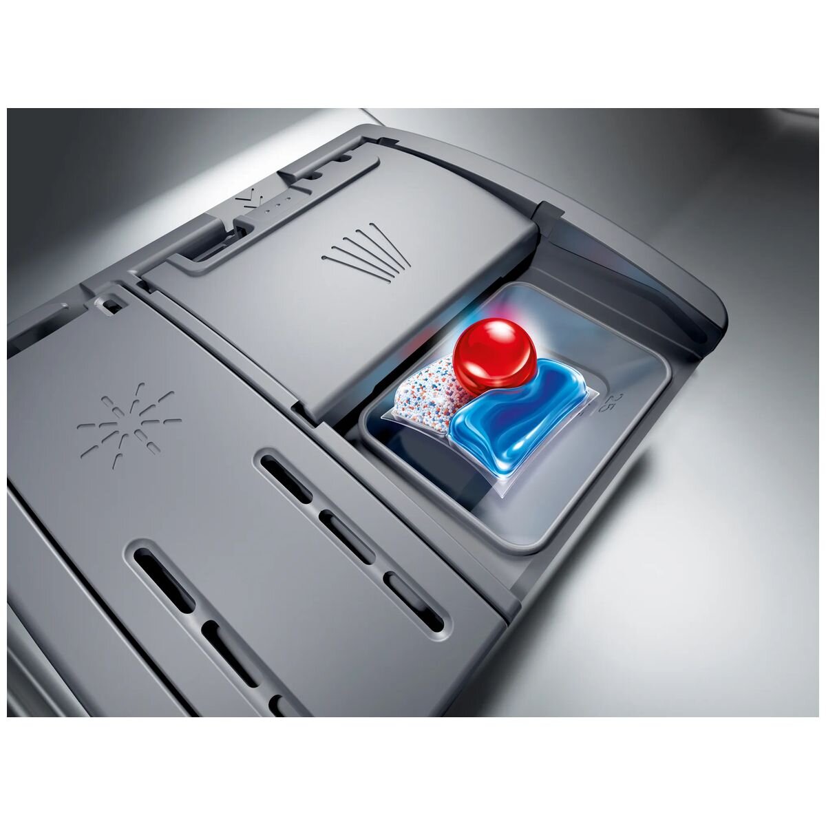 Bosch 60cm Series 8 Built Under Dishwasher - 15 Place Settings, Brushed Steel, Zeolith Drying - SMU8ZCS01A