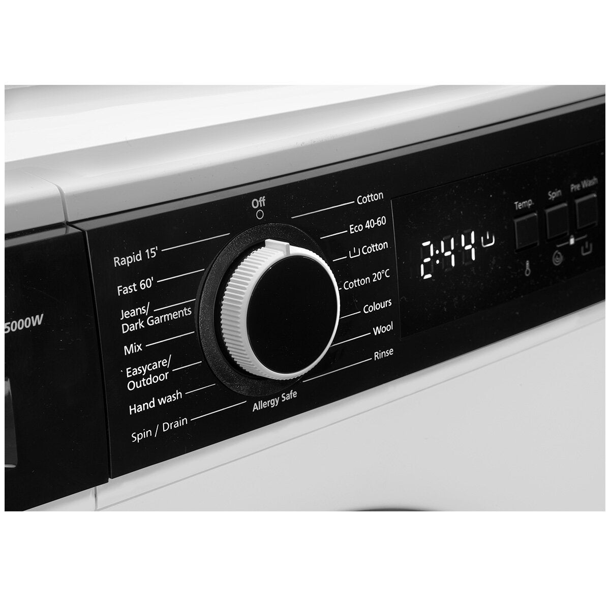 Artusi 5kg Front Load Washing Machine - White, Wide Door Opening, Time Delay, Allergy Program - AWM5000