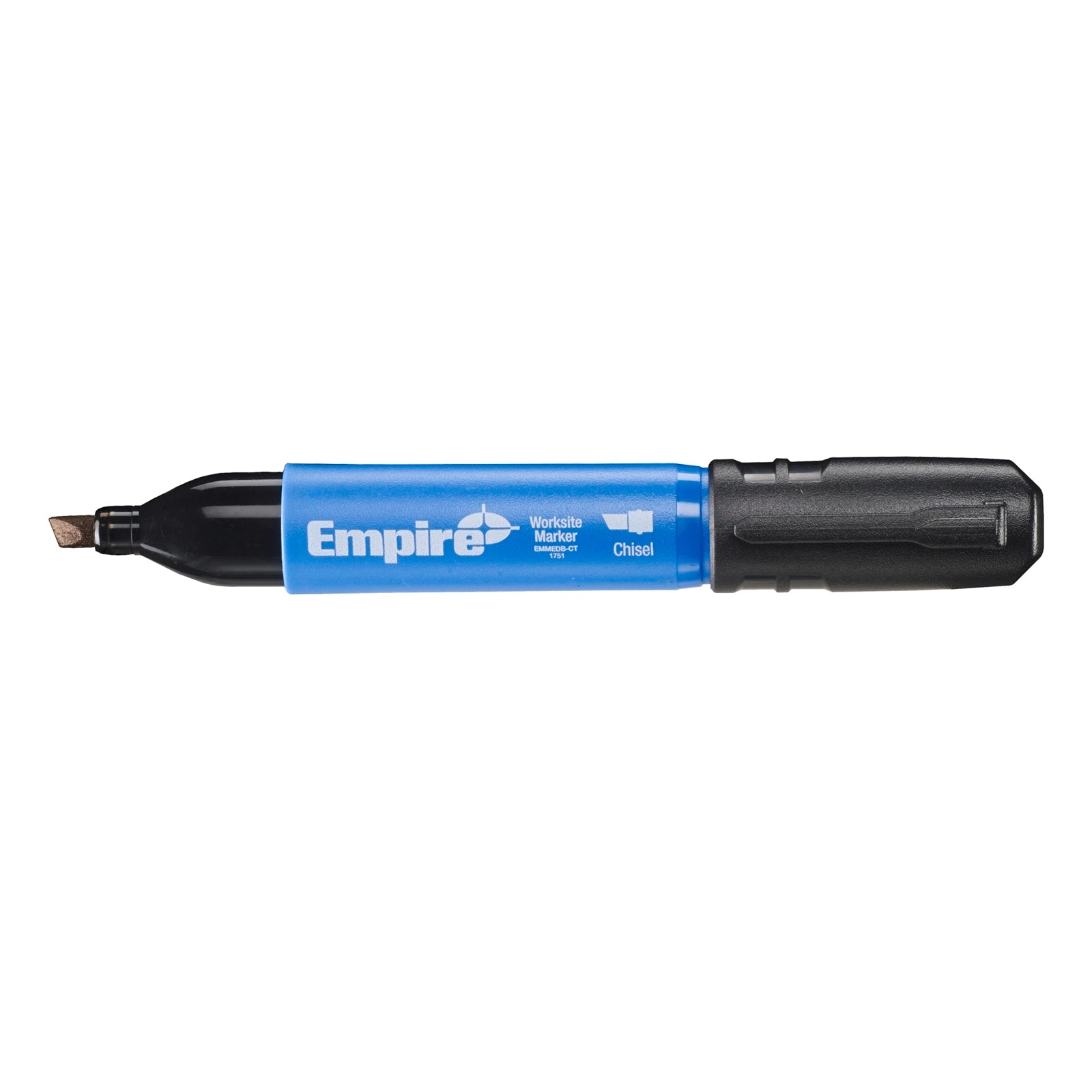 Empire Medium Chisel Tip Permanent Worksite Marker Pen Black