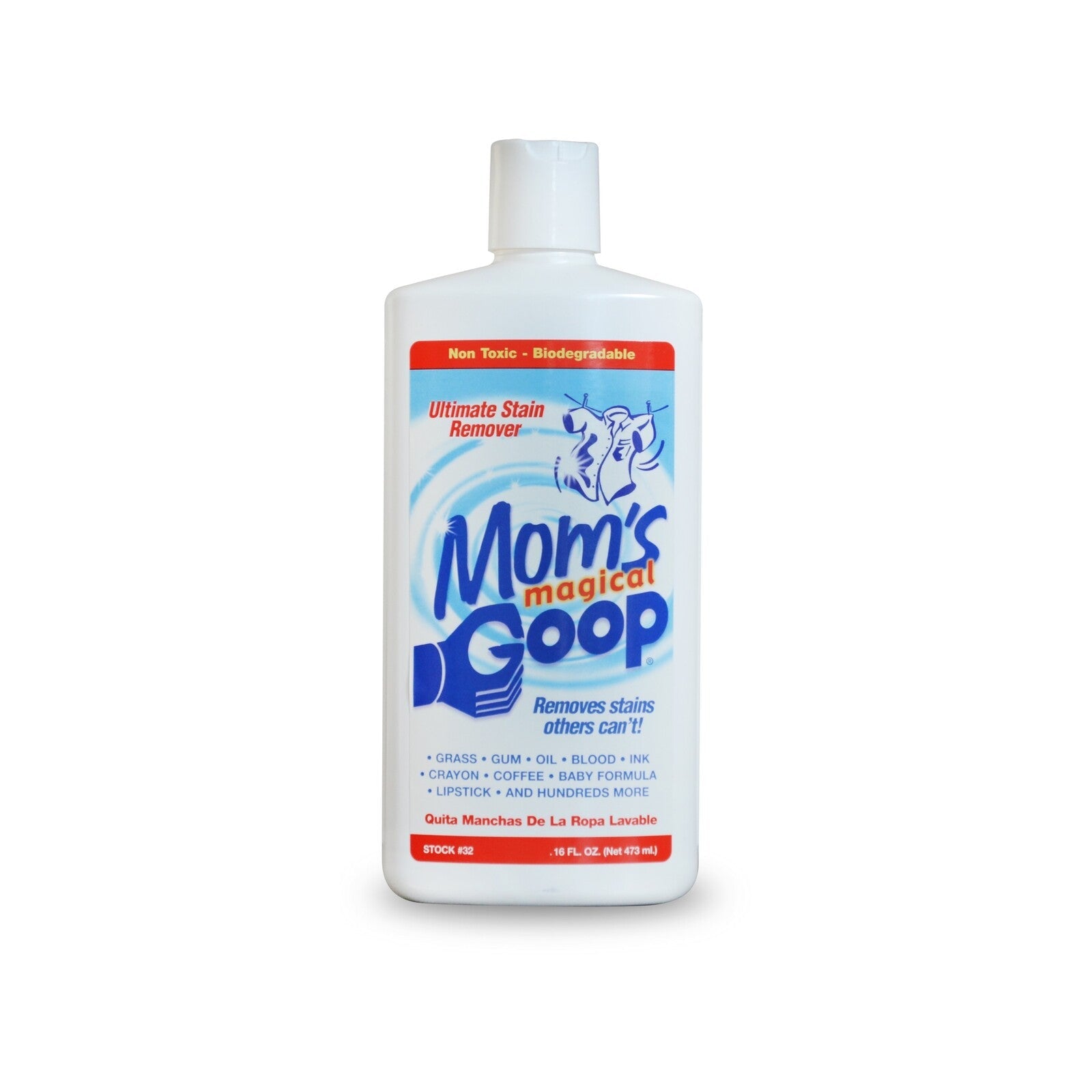 Earl's 473ml Moms Goop N32 Laundry Stain Cleaner Bottle - SuperSaverAU - view 1