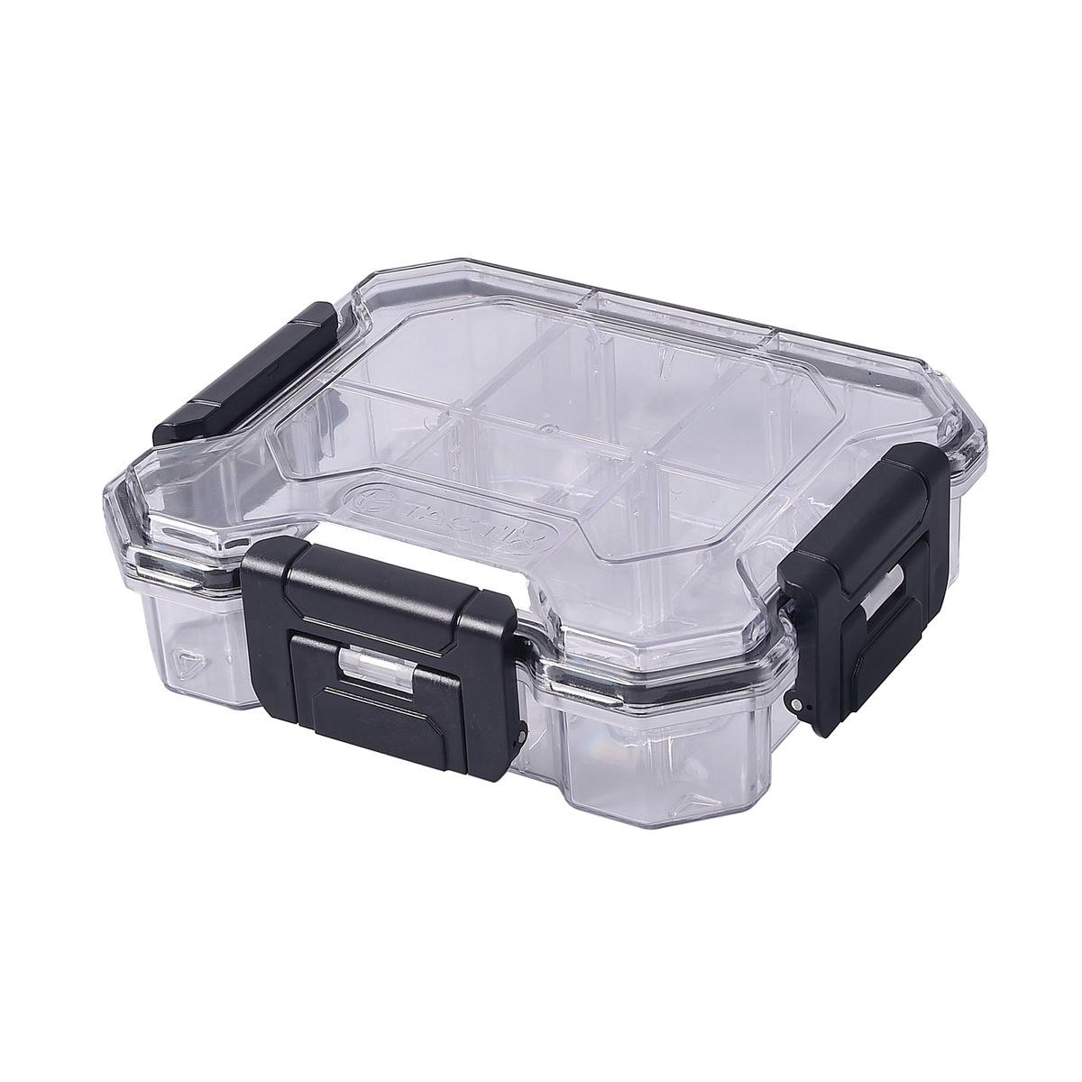 Tactix Waterproof Storage Box - 6 Compartment - Small - Polycarbonate - SuperSaverAU - view 1