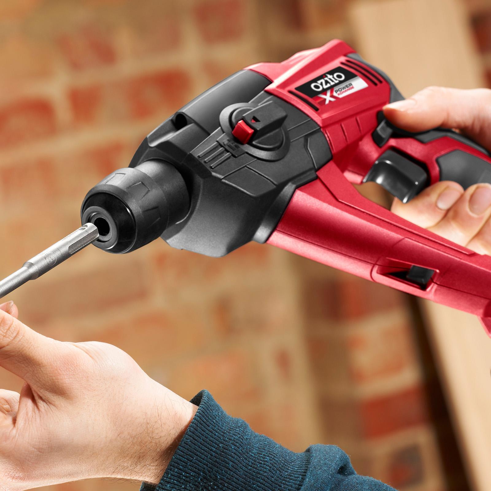 Ozito PXC 18V Cordless Rotary Hammer Drill - Skin Only PXRHS-300
